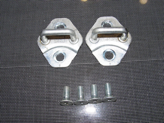 96 97 98 99 00 Honda Civic OEM Door Latch Striker Set