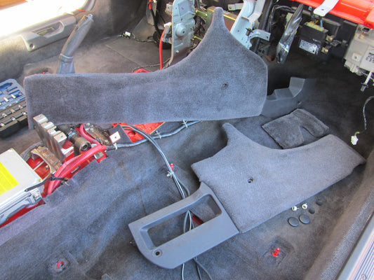 94 95 96 97 Mitsubishi 3000GT OEM Center Console Side Carpet Cover Panel Set