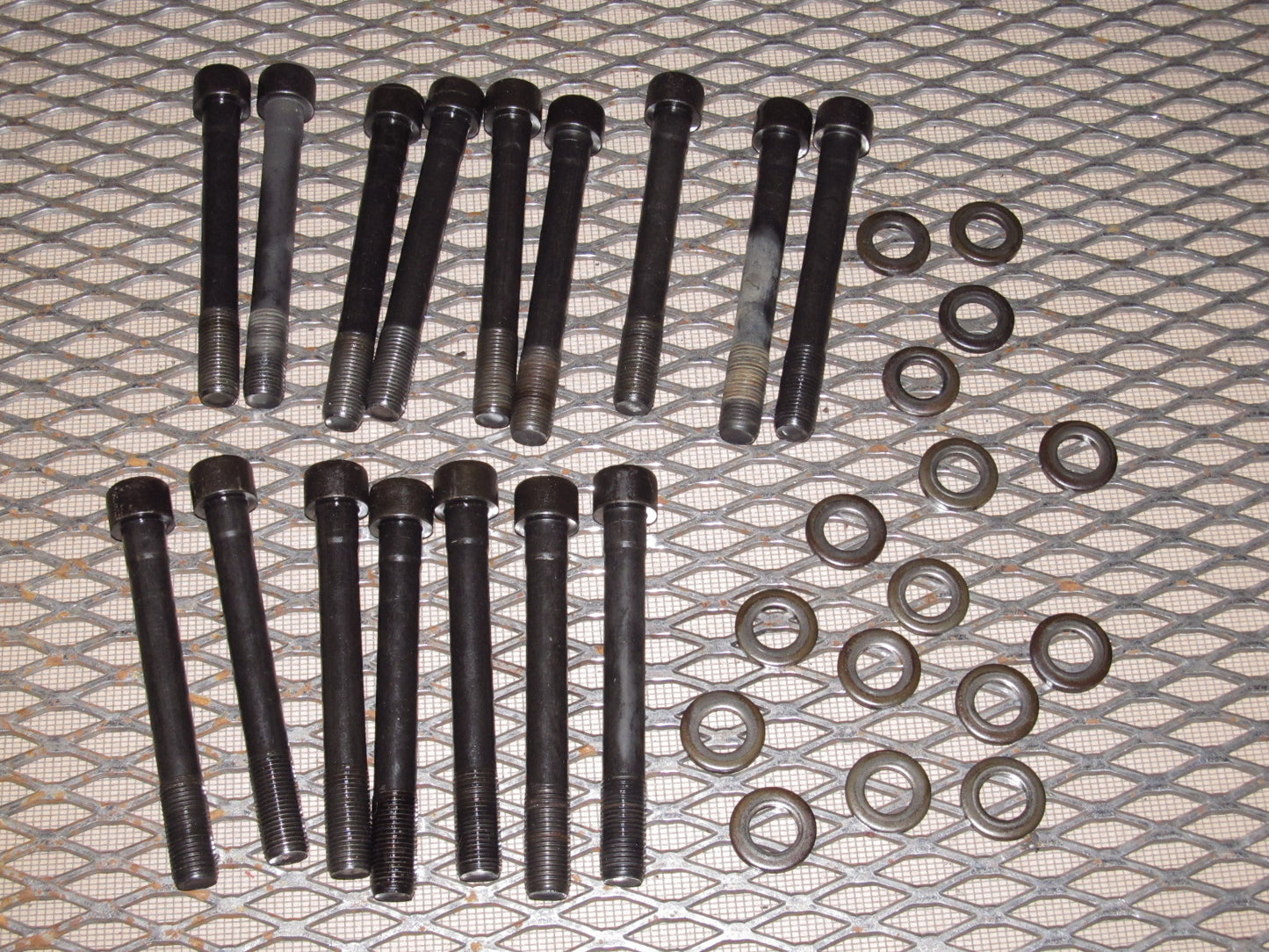 94-97 Mitsubishi 3000GT OEM Engine Cylinder Head Bolt Set - DOHC NA
