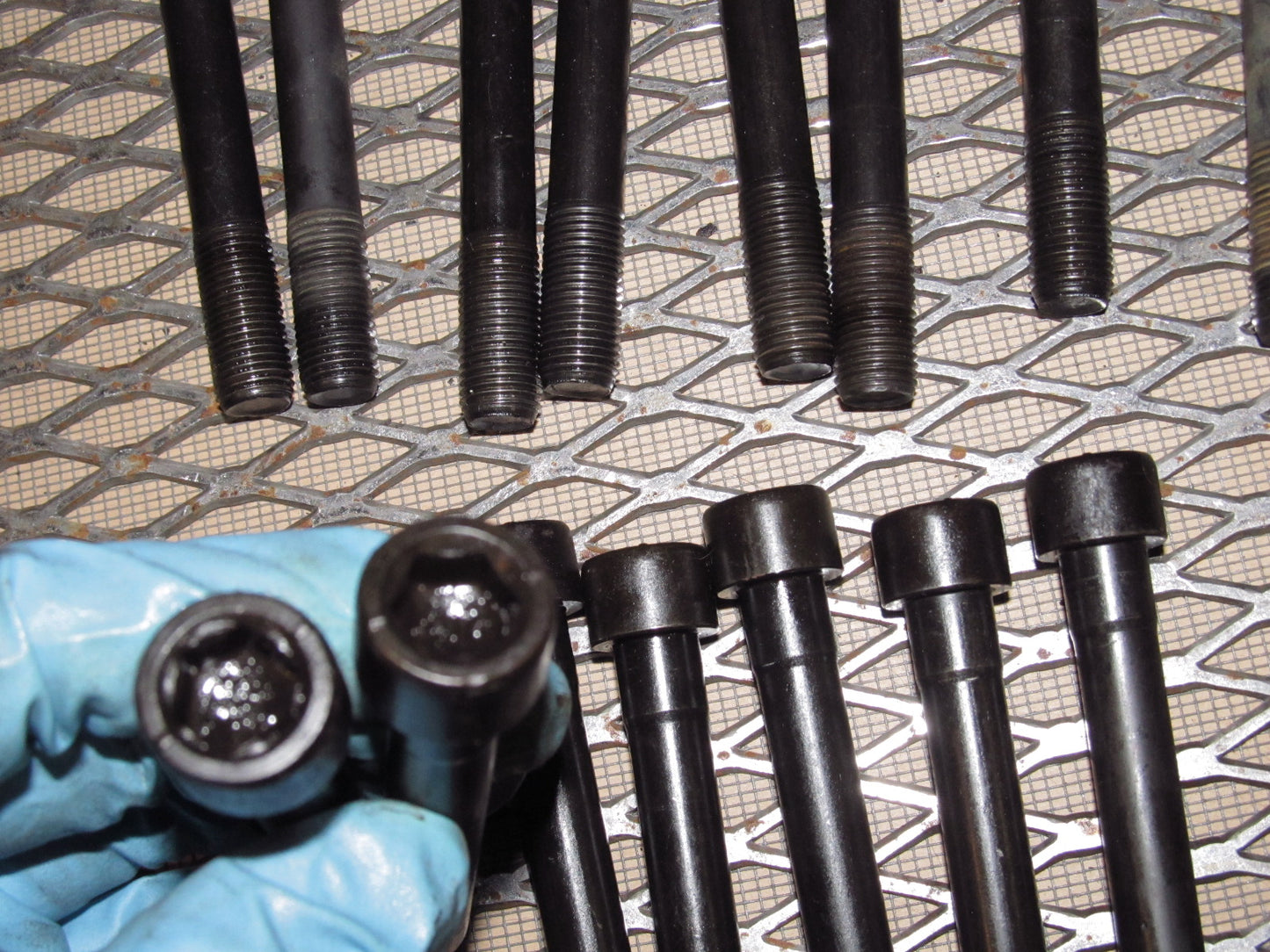 94 95 96 97 Mitsubishi 3000GT OEM Engine Cylinder Head Bolt Set - DOHC NA