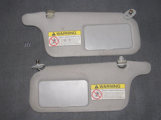 96 97 98 99 00 Honda Civic OEM Sun Visor Set
