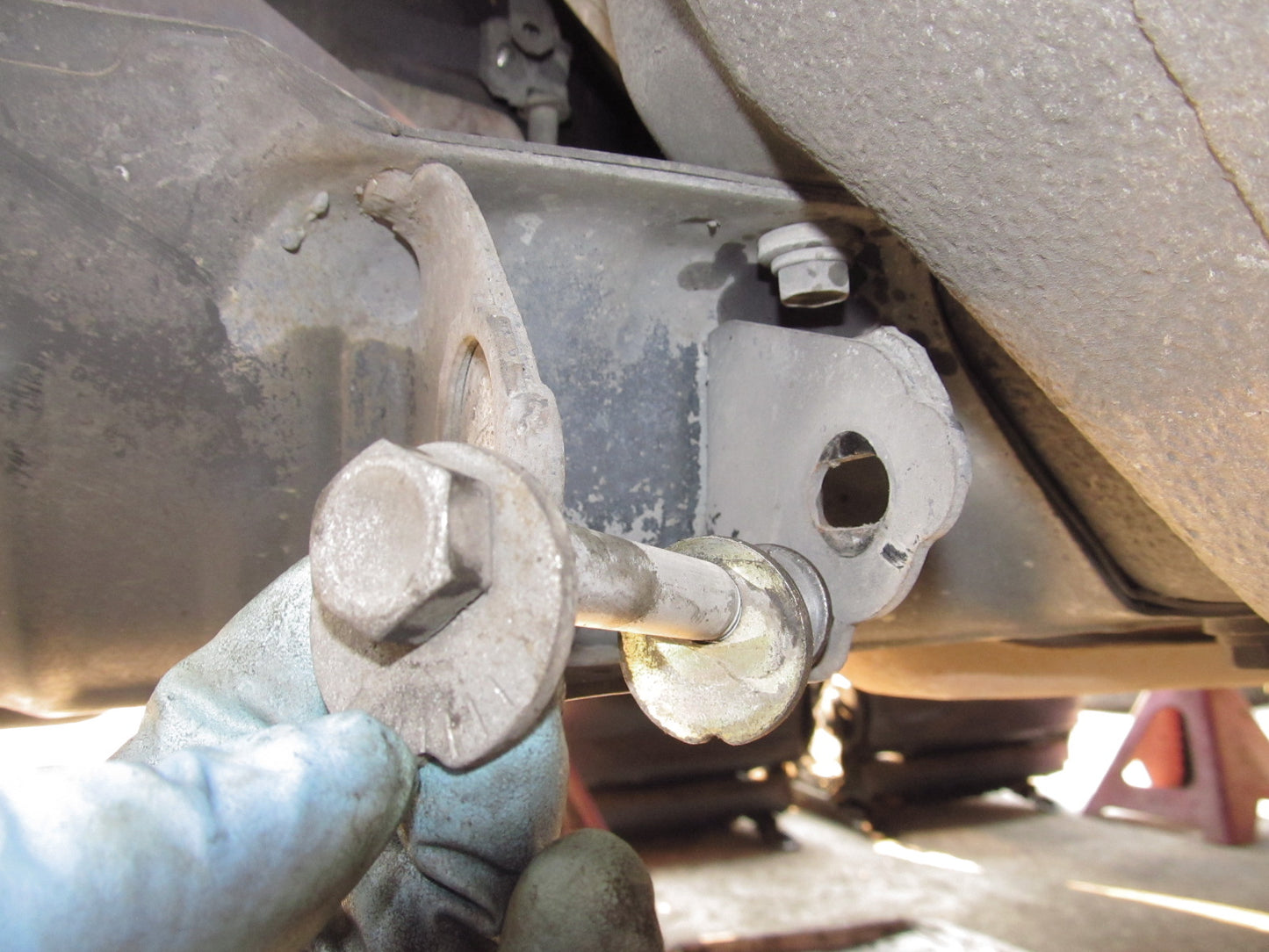 9093 Mazda Miata OEM Front Control Arm Alignment Chamber Bolt Left