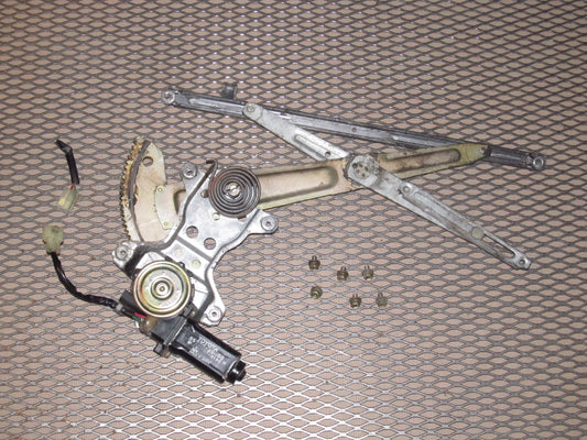 89 90 91 92 Toyota Supra OEM Window Motor & Regulator - Left