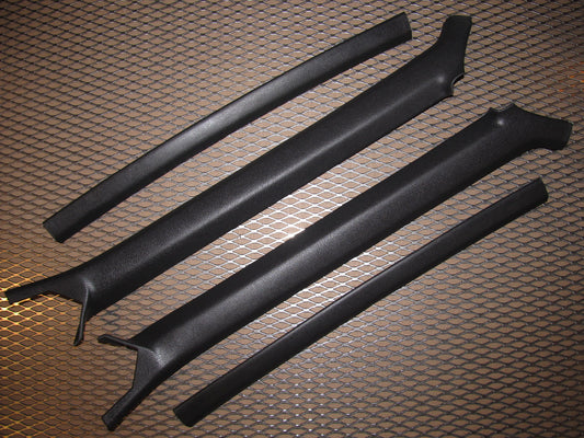 84 85 Mazda RX7 OEM Dash Pillar Cover Set