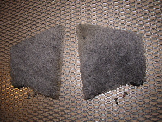 84 85 Mazda RX7 OEM Center Console Side Carpet Cover - Set