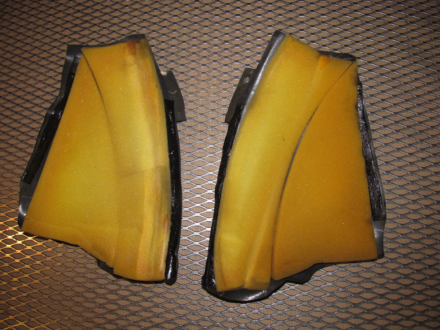 84 85 Mazda RX7 OEM Trunk Wheel Well Cover Pad Set