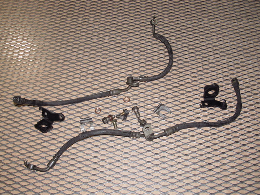 04 05 06 07 08 Mazda RX8 OEM Front Brake Hose & Bolts
