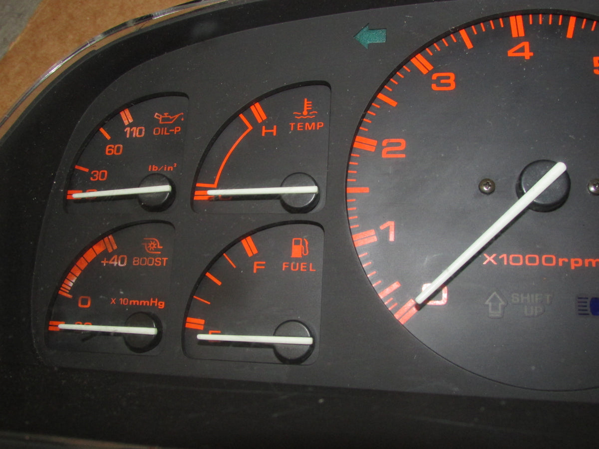 87 88 Mazda RX7 Turbo OEM Speedometer Instrument Cluster