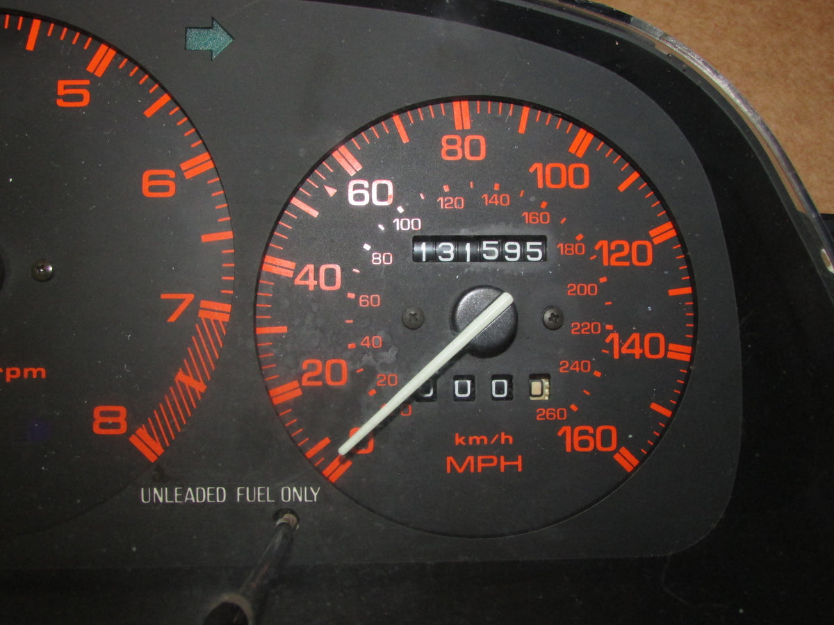 87 88 Mazda RX7 Turbo OEM Speedometer Instrument Cluster