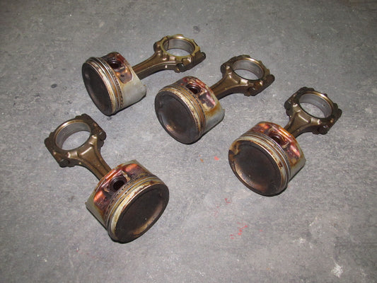 91 92 93 94 95 Toyota MR2 OEM Engine Piston Assembly Set