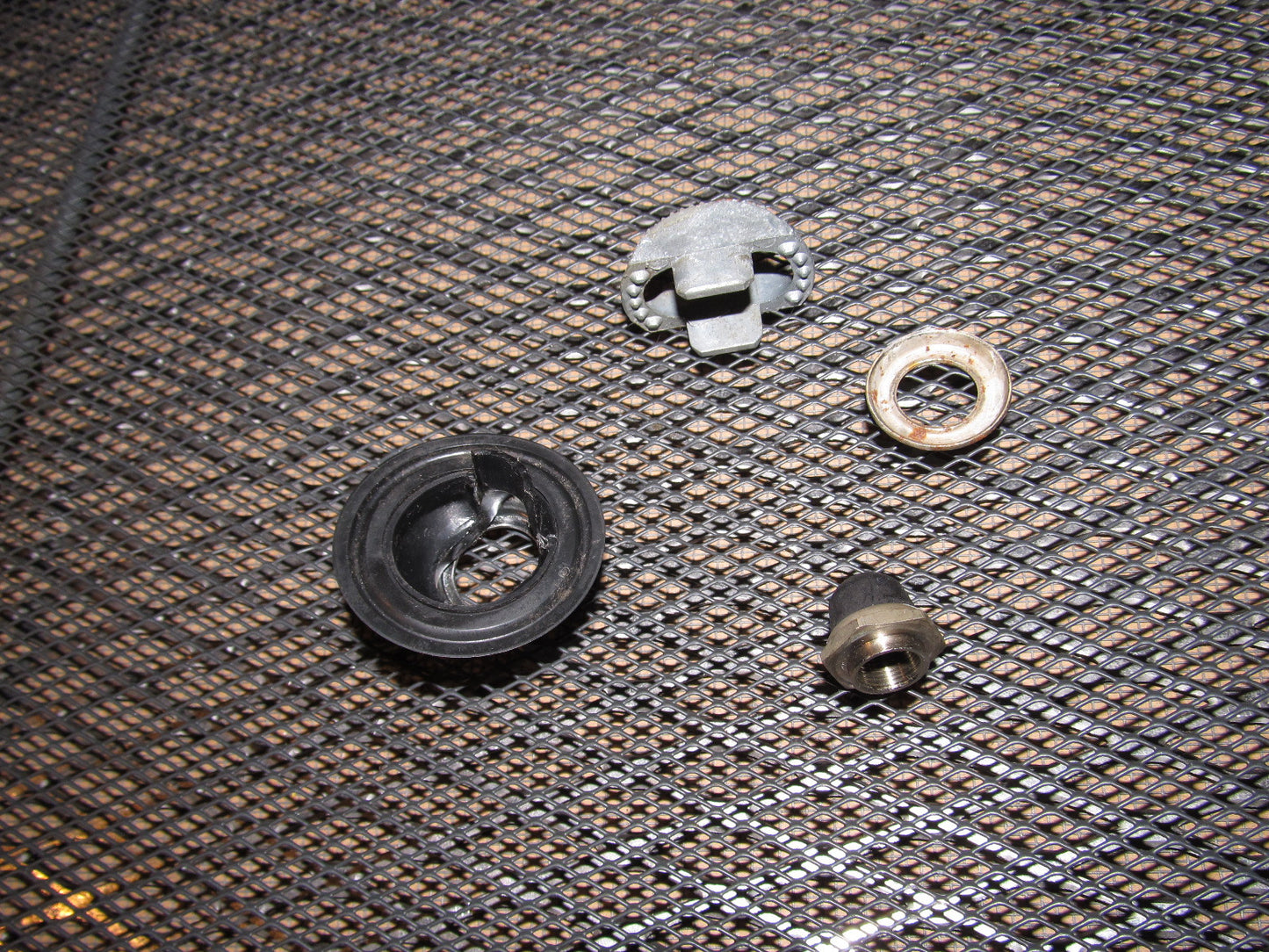 84 85 Mazda RX7 OEM Antenna Ring & Bezel Trim
