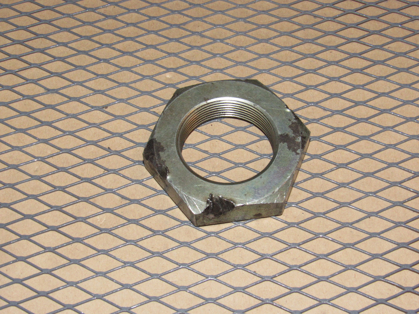 86 87 88 Mazda RX7 OEM Engine Eccentric Shaft Flywheel Mounting Lock Nut