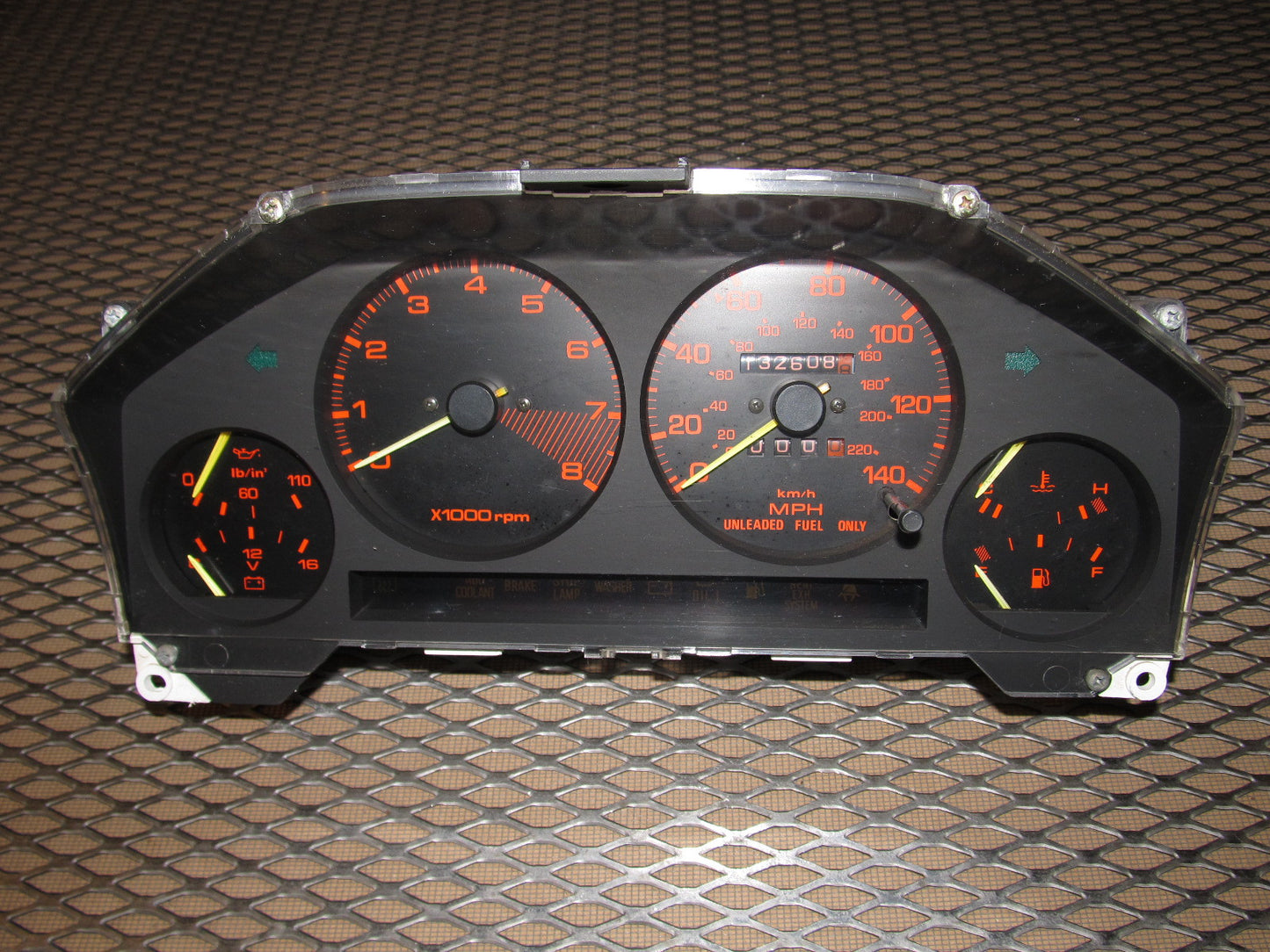 84 85 Mazda RX7 OEM Speedometer Cluster - 12A M/T