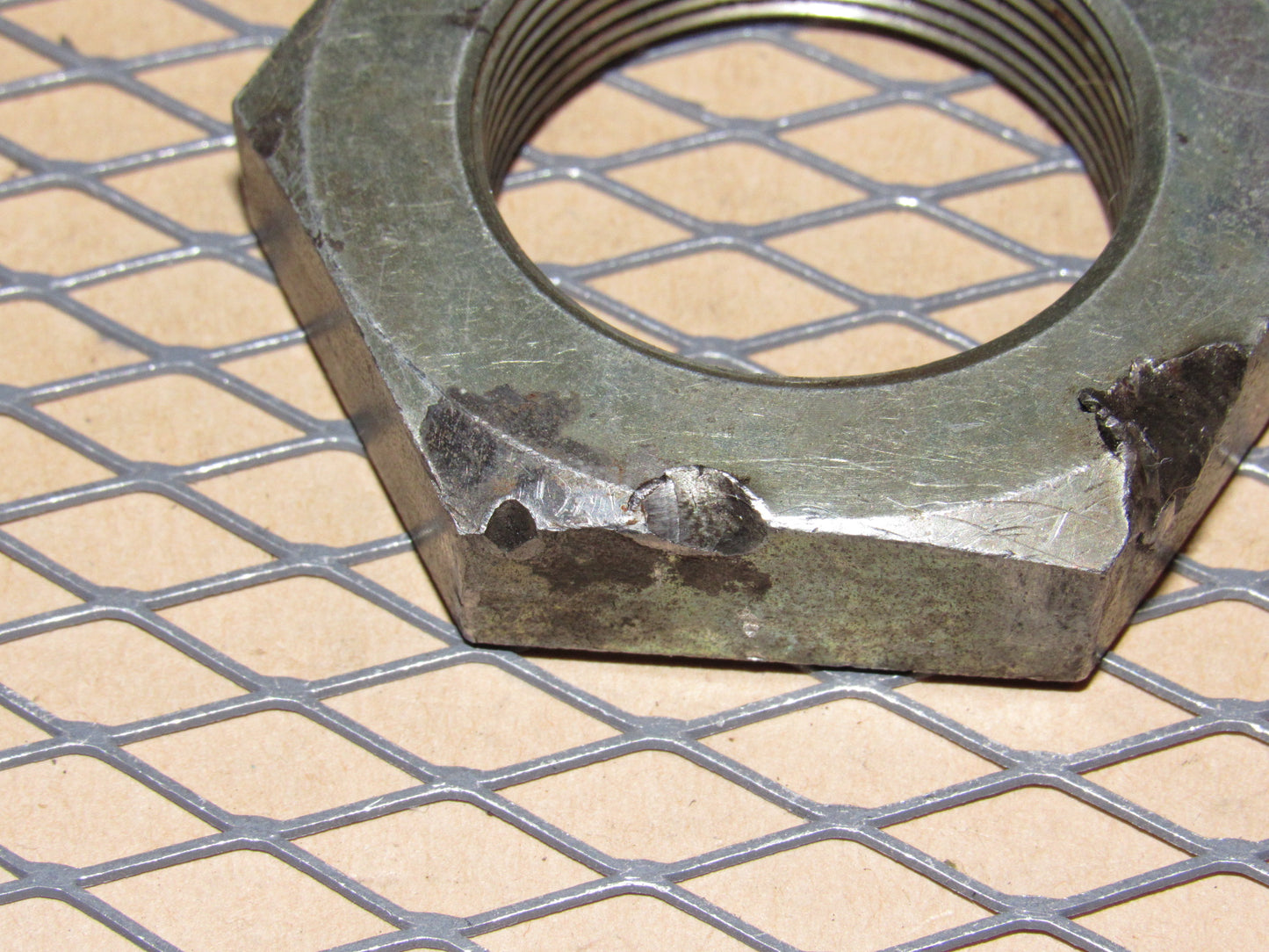 86 87 88 Mazda RX7 OEM Engine Eccentric Shaft Flywheel Mounting Lock Nut