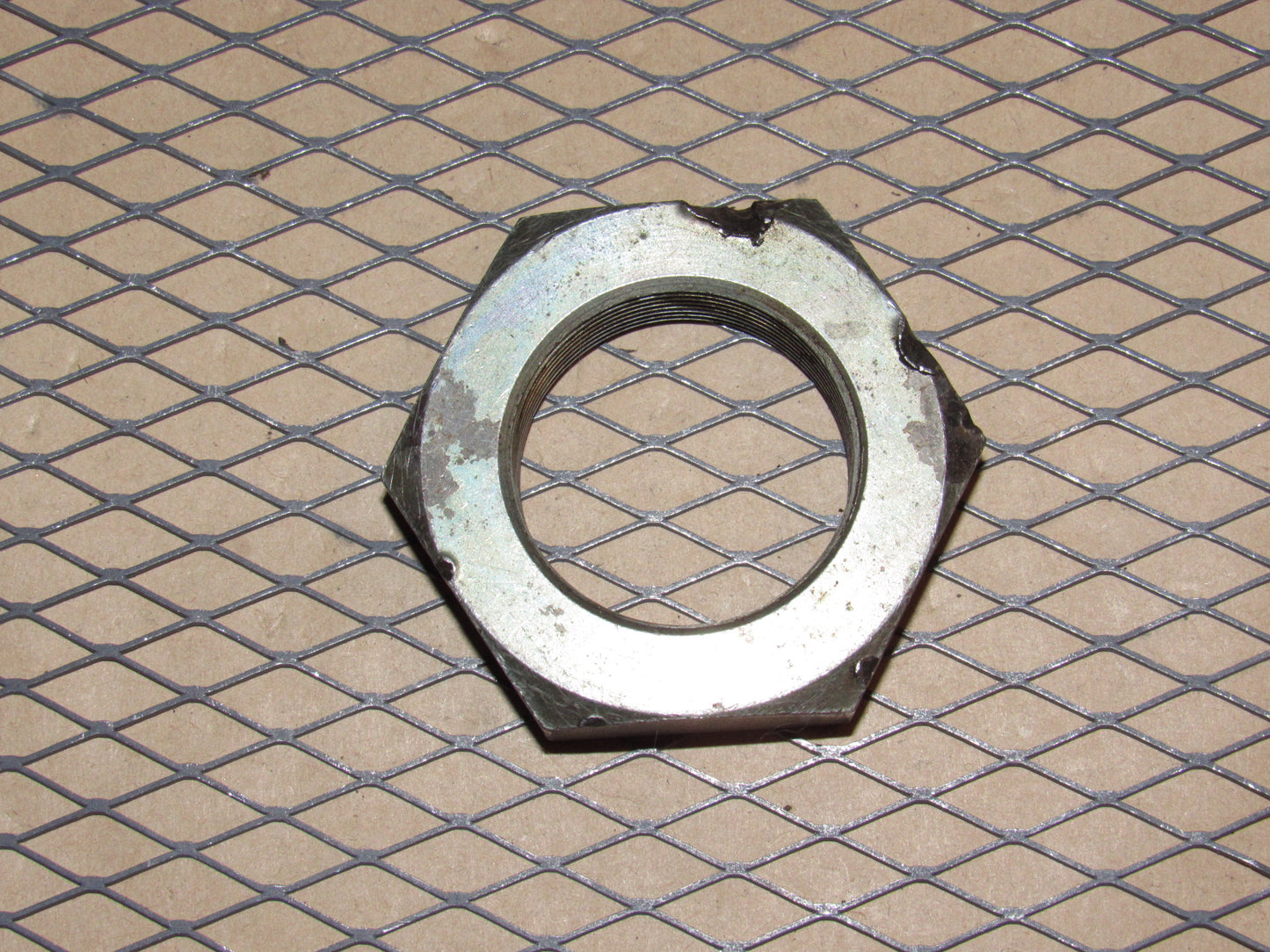 86 87 88 Mazda RX7 OEM Engine Eccentric Shaft Flywheel Mounting Lock Nut