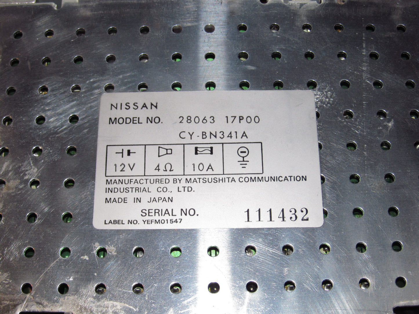87 88 89 Nissan 300zx OEM Amplifier