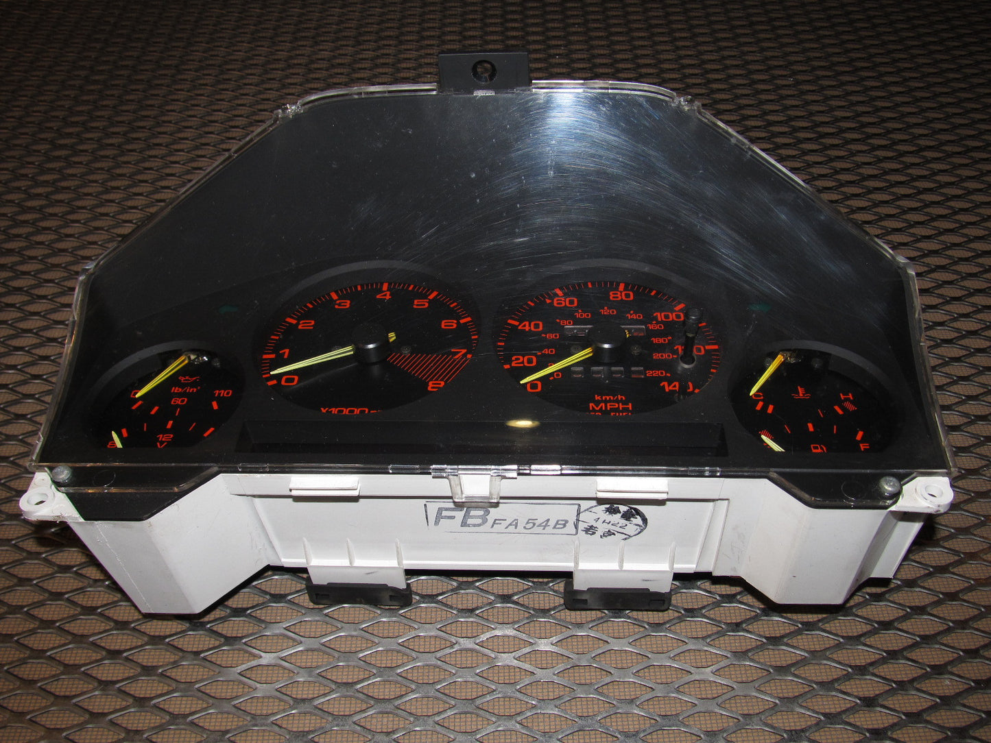 84 85 Mazda RX7 OEM Speedometer Cluster - 12A M/T