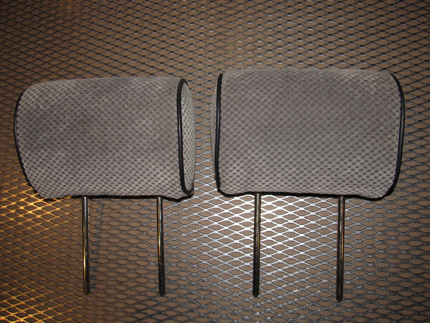 84 85 Mazda RX7 OEM Front Seat Head Rest Set