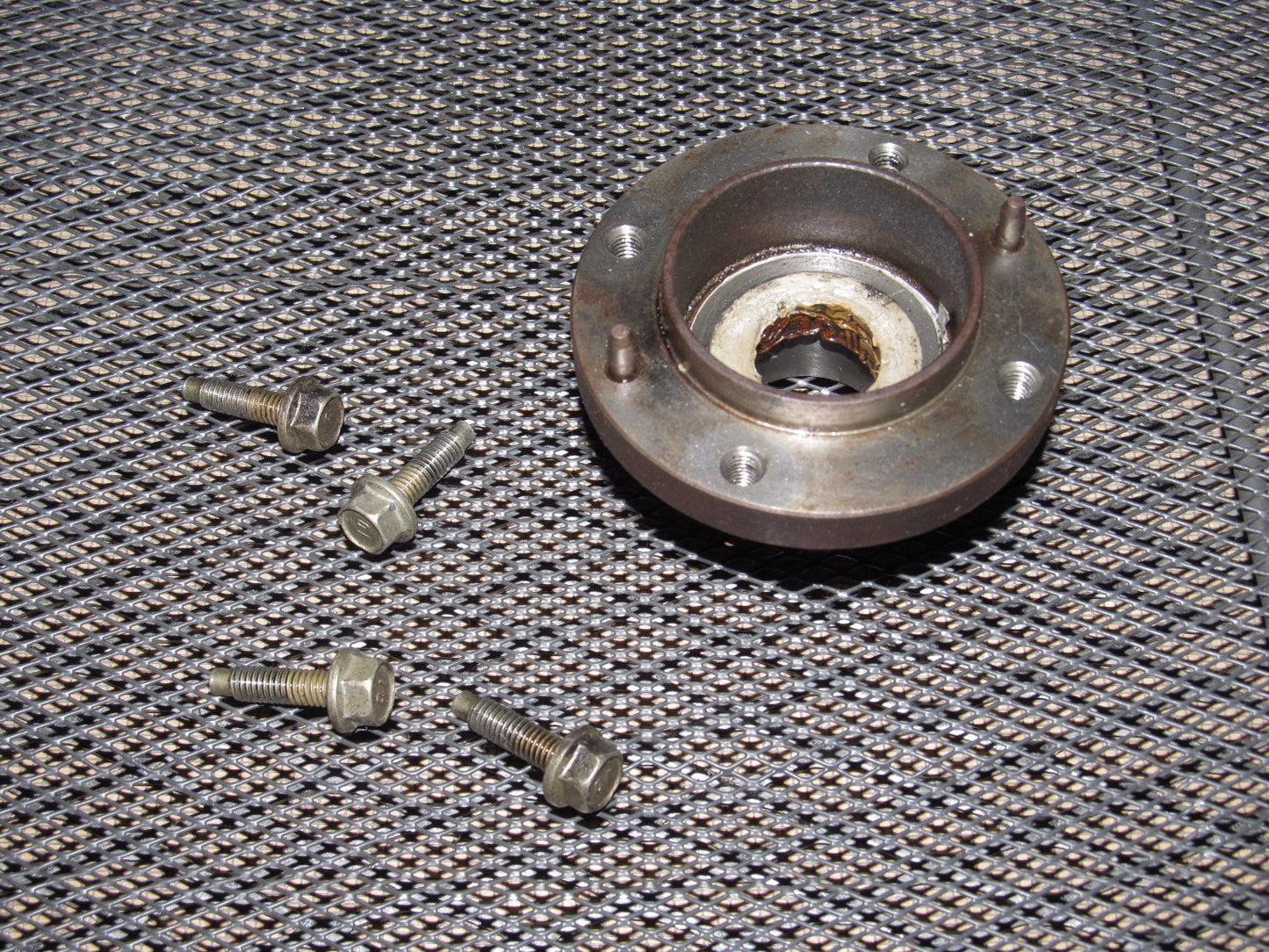 04 05 06 07 08 Mazda RX8 OEM Crankshaft Pulley Mount Adapter