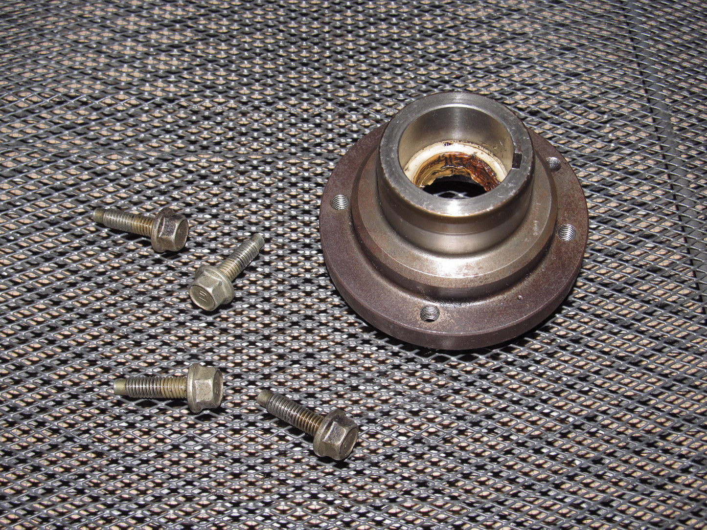 04 05 06 07 08 Mazda RX8 OEM Crankshaft Pulley Mount Adapter