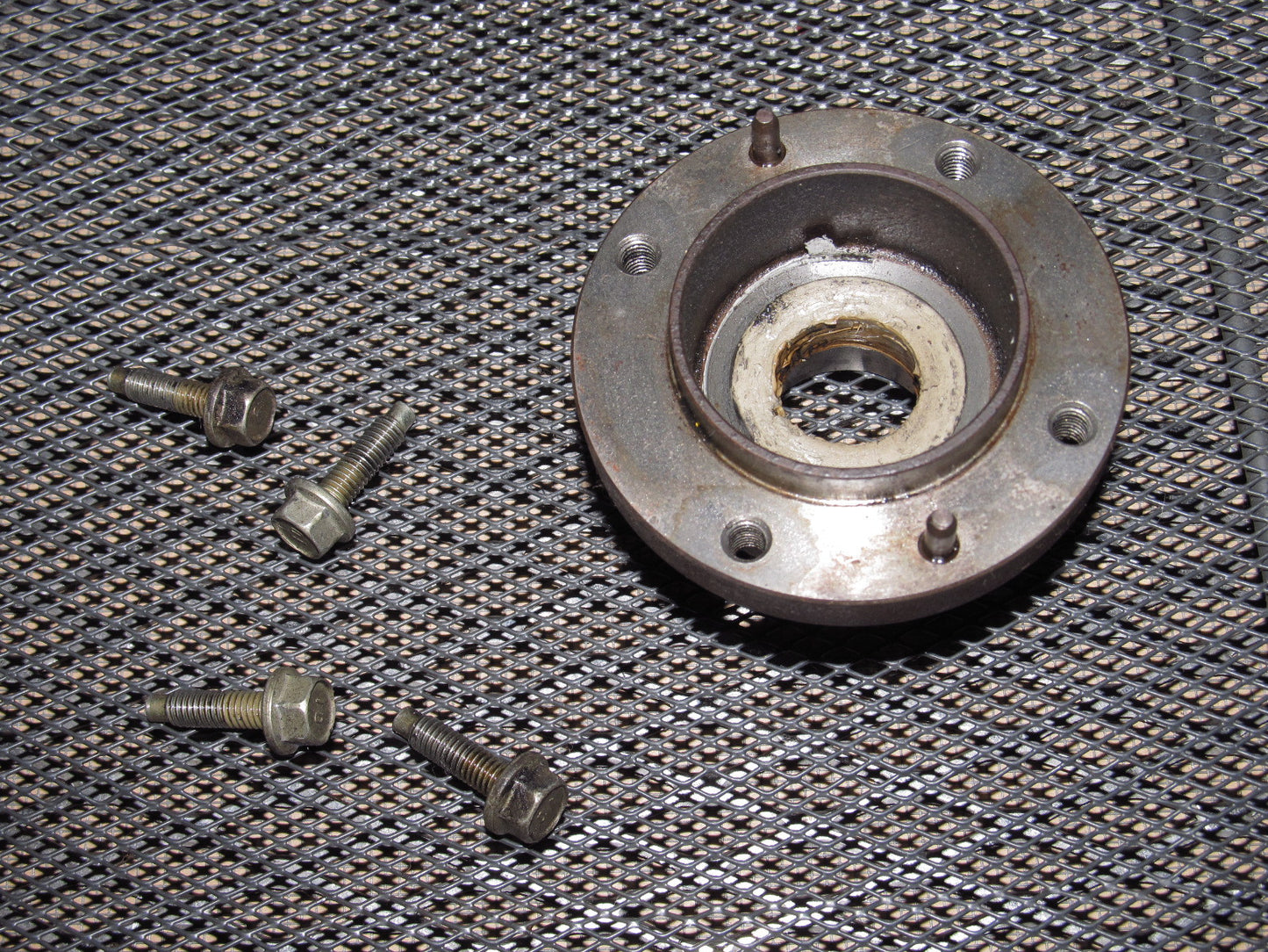 04 05 06 07 08 Mazda RX8 OEM Crankshaft Pulley Mount Adapter