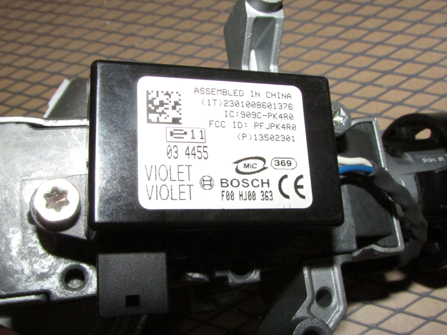 10 11 12 13 14 15 Chevrolet Camaro OEM Ignition Lock Cylinder & Key