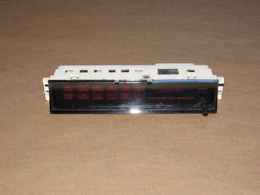 86 87 Mazda RX7 OEM Dash Clock Warning Cluster Light Unit