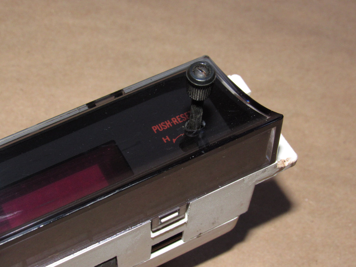 86 87 Mazda RX7 OEM Dash Clock Warning Cluster Light Unit