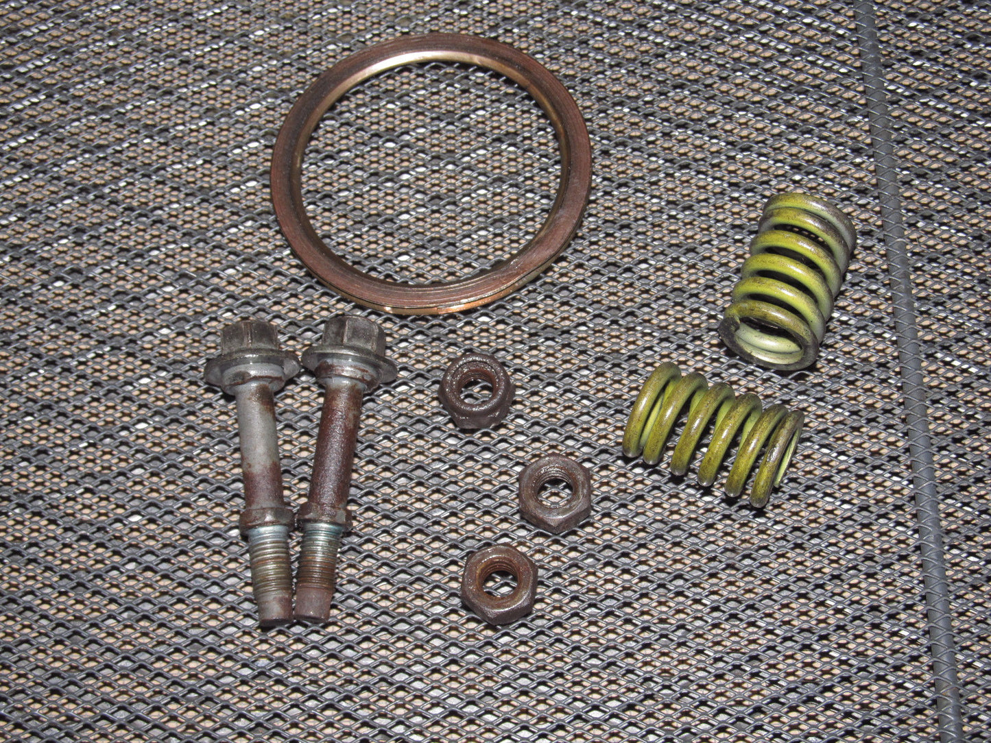 04 05 06 07 08 Mazda RX8 OEM Exhaust Mounting Bolts Spring & Seal