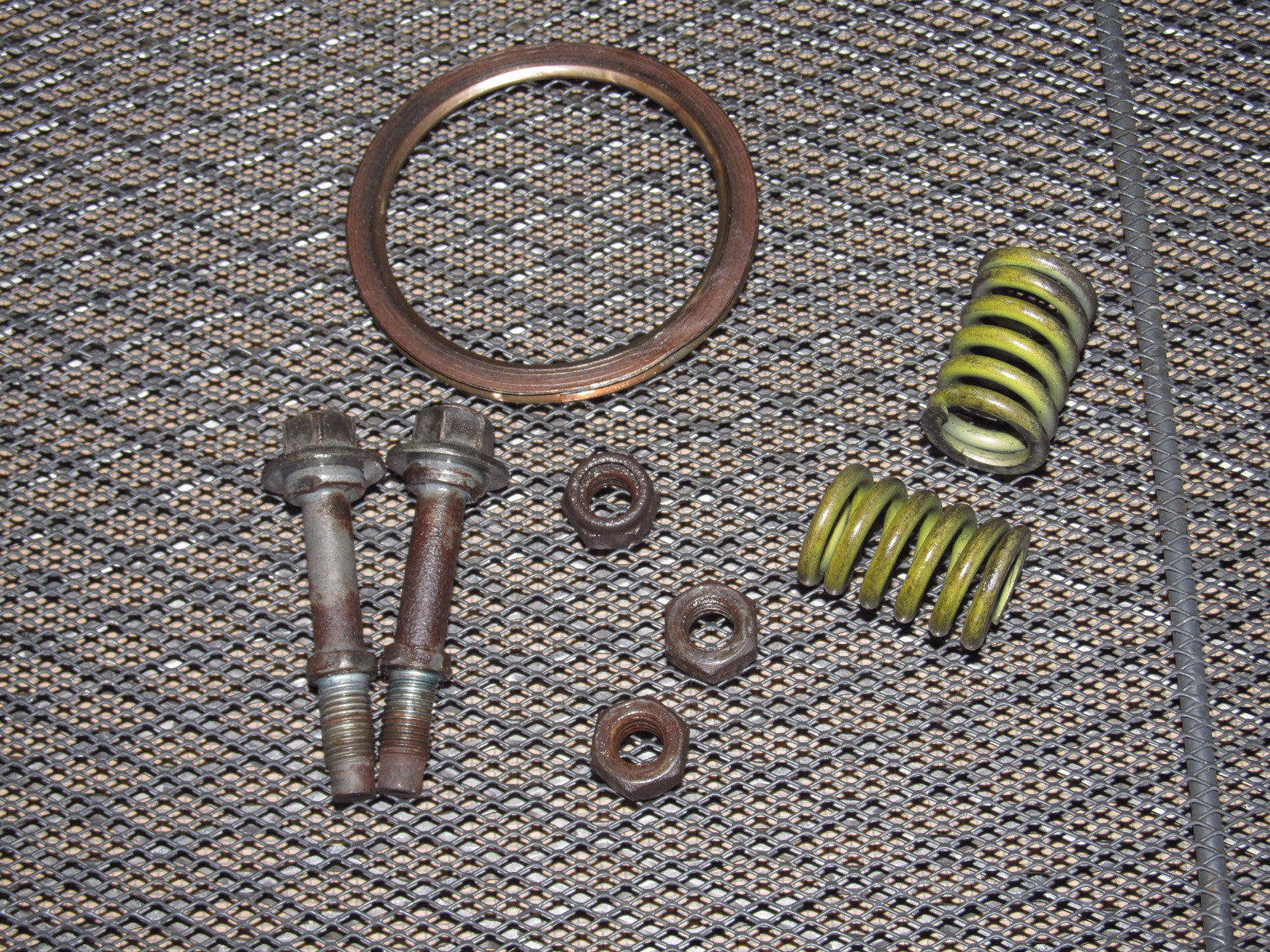 04 05 06 07 08 Mazda RX8 OEM Exhaust Mounting Bolts Spring & Seal