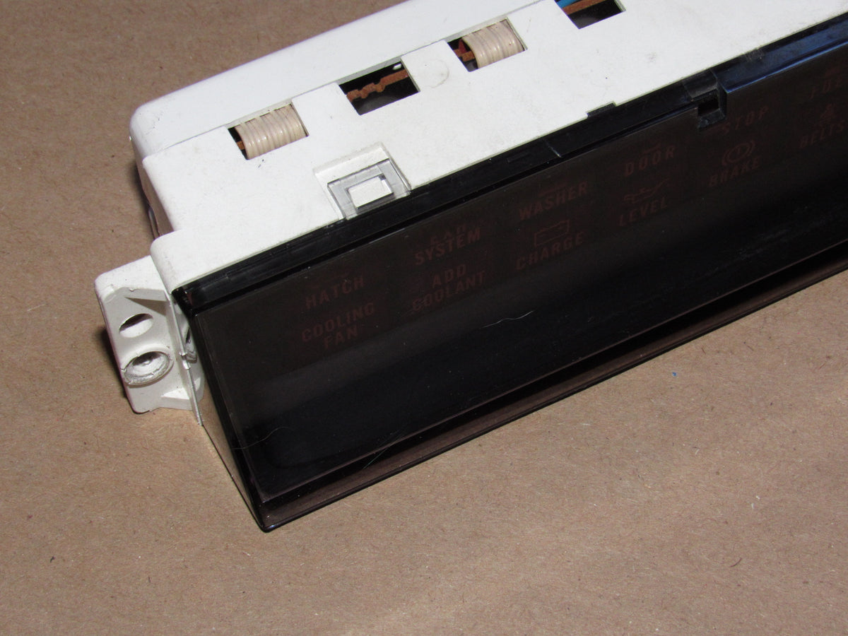86 87 Mazda RX7 OEM Dash Clock Warning Cluster Light Unit