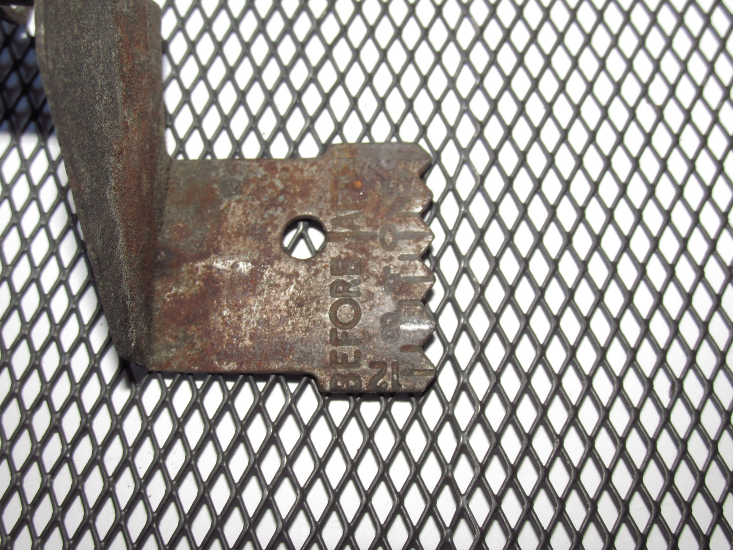 85-88 Chevrolet Corvette OEM Engine Timing Marker Plate - Tpi