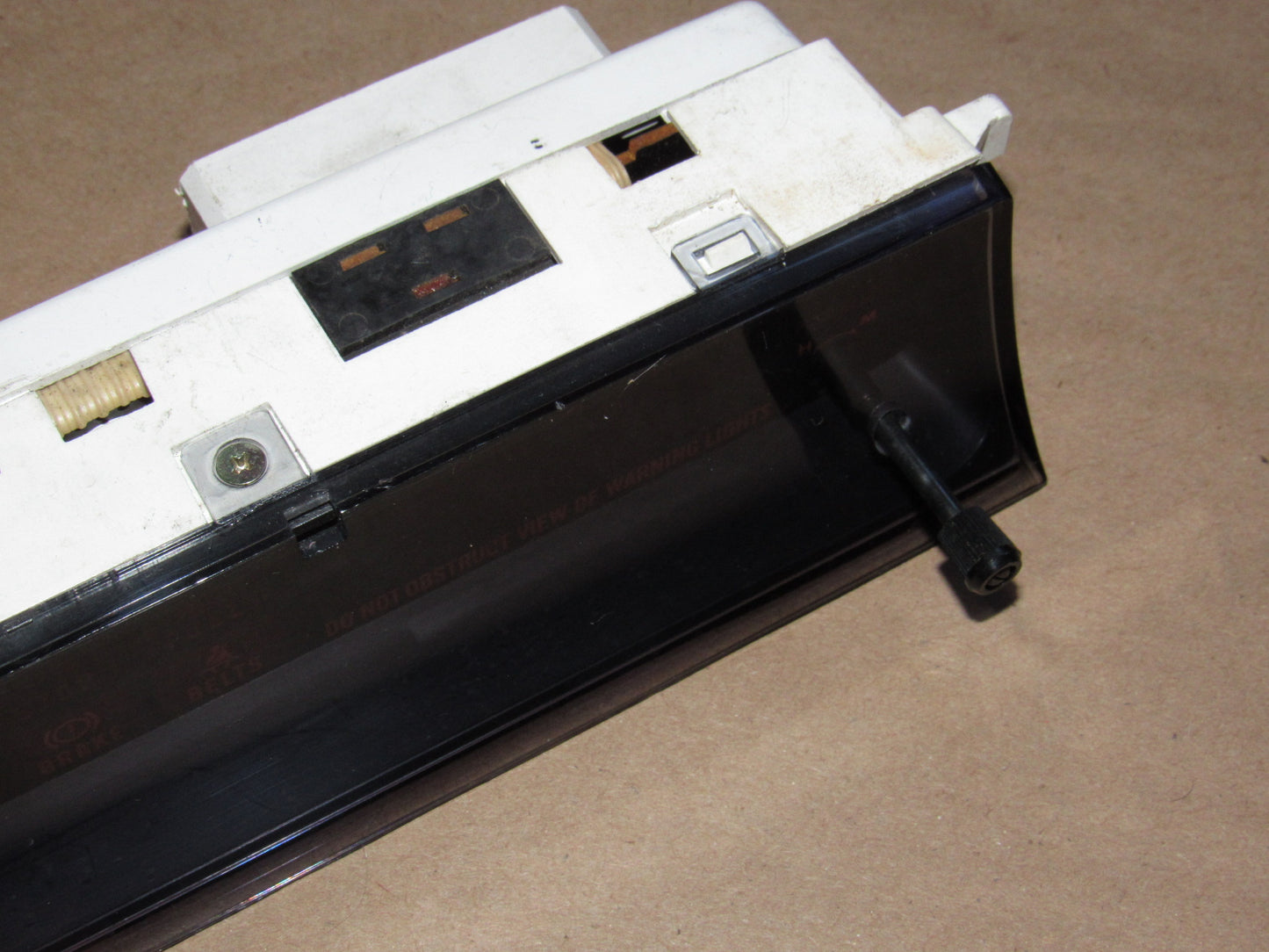 86 87 Mazda RX7 OEM Dash Clock Warning Cluster Light Unit