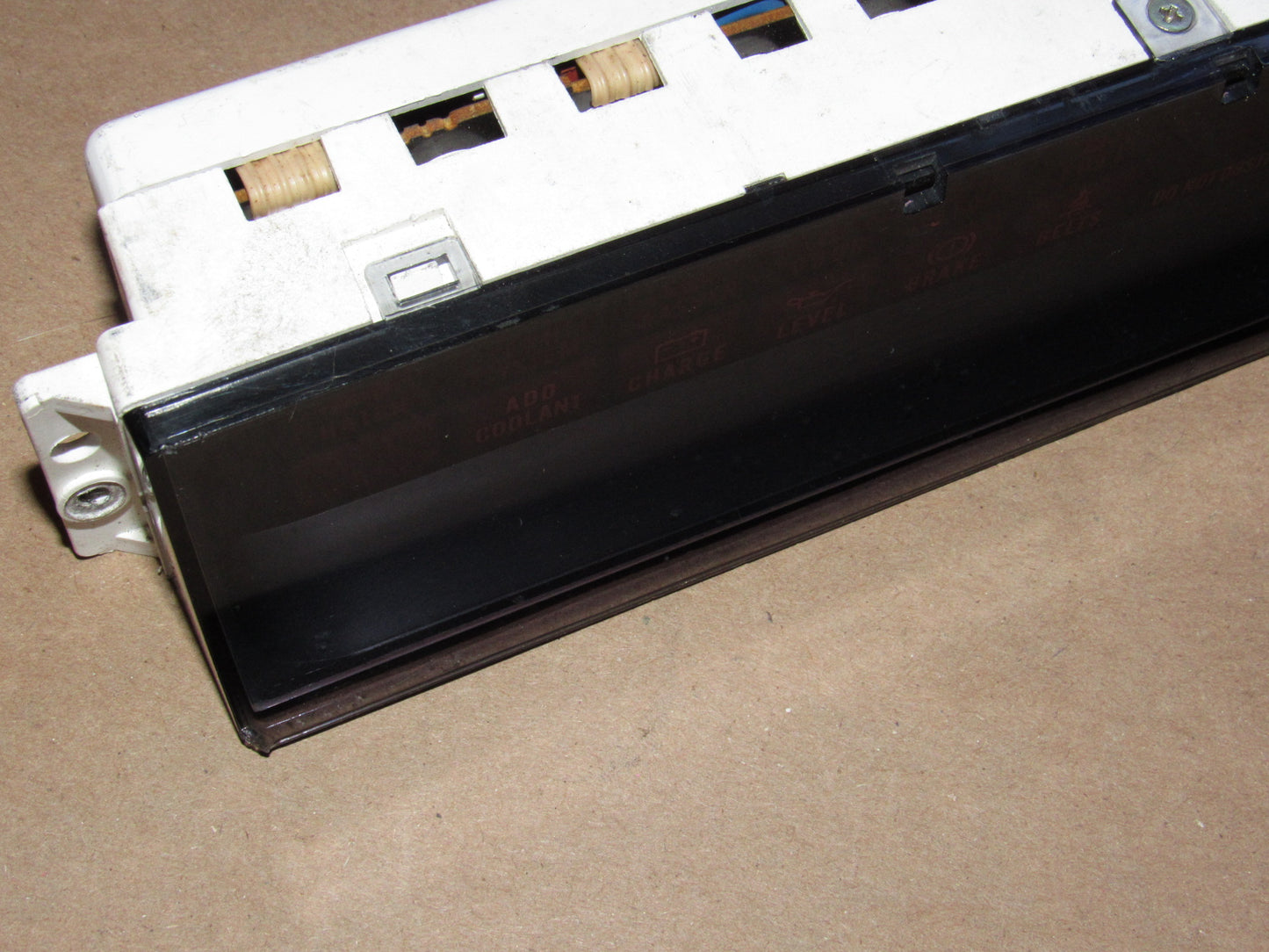 86 87 Mazda RX7 OEM Dash Clock Warning Cluster Light Unit