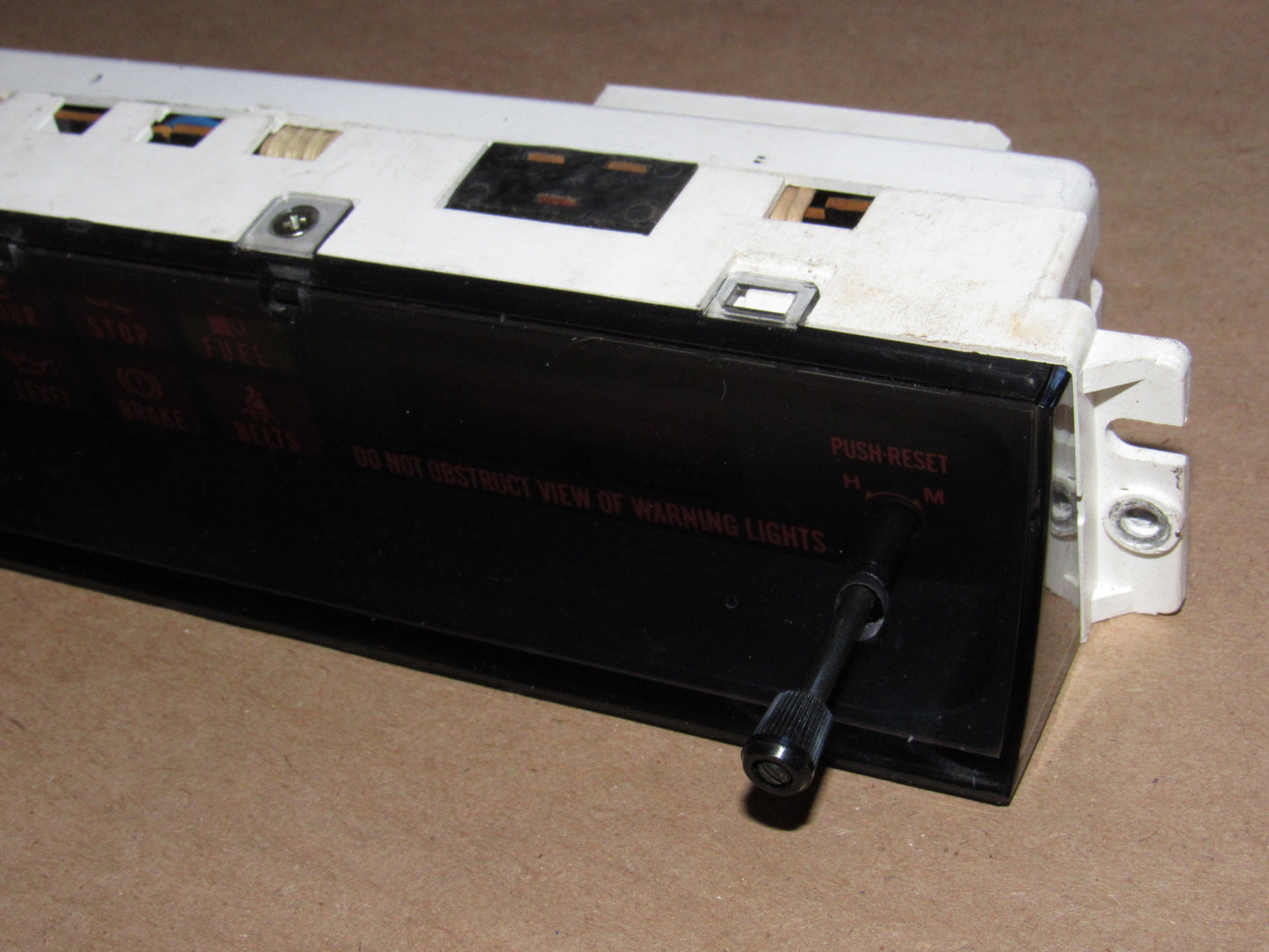 86 87 Mazda RX7 OEM Dash Clock Warning Cluster Light Unit