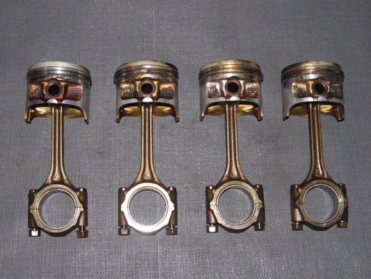 88-91 Honda CRX OEM Piston with Rod & Bearing Set
