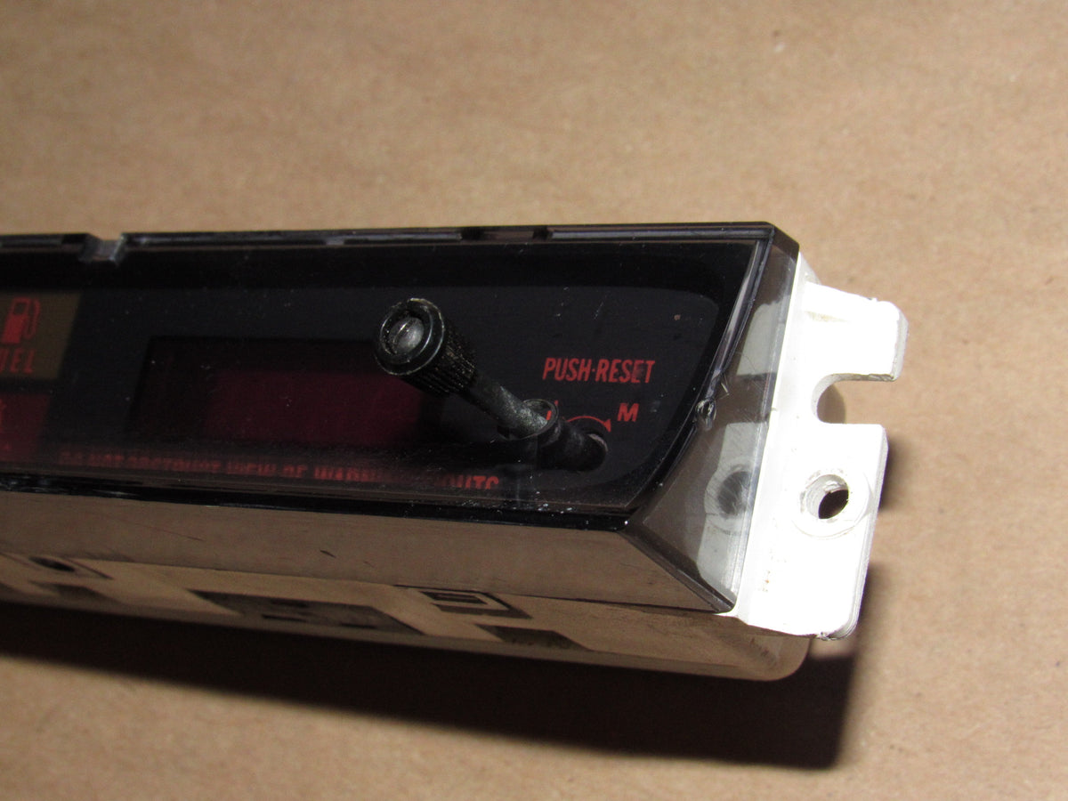 86 87 Mazda RX7 OEM Dash Clock Warning Cluster Light Unit