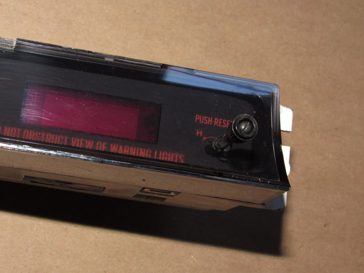 86 87 Mazda RX7 OEM Dash Clock Warning Cluster Light Unit