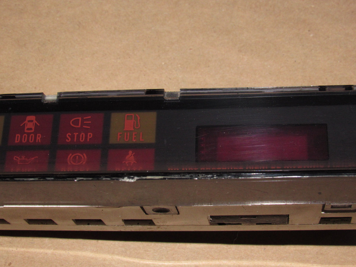86 87 Mazda RX7 OEM Dash Clock Warning Cluster Light Unit