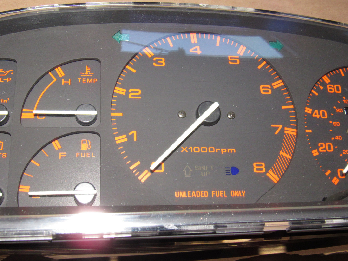 86 87 88 Mazda RX7 Non Turbo OEM Speedometer Instrument Cluster
