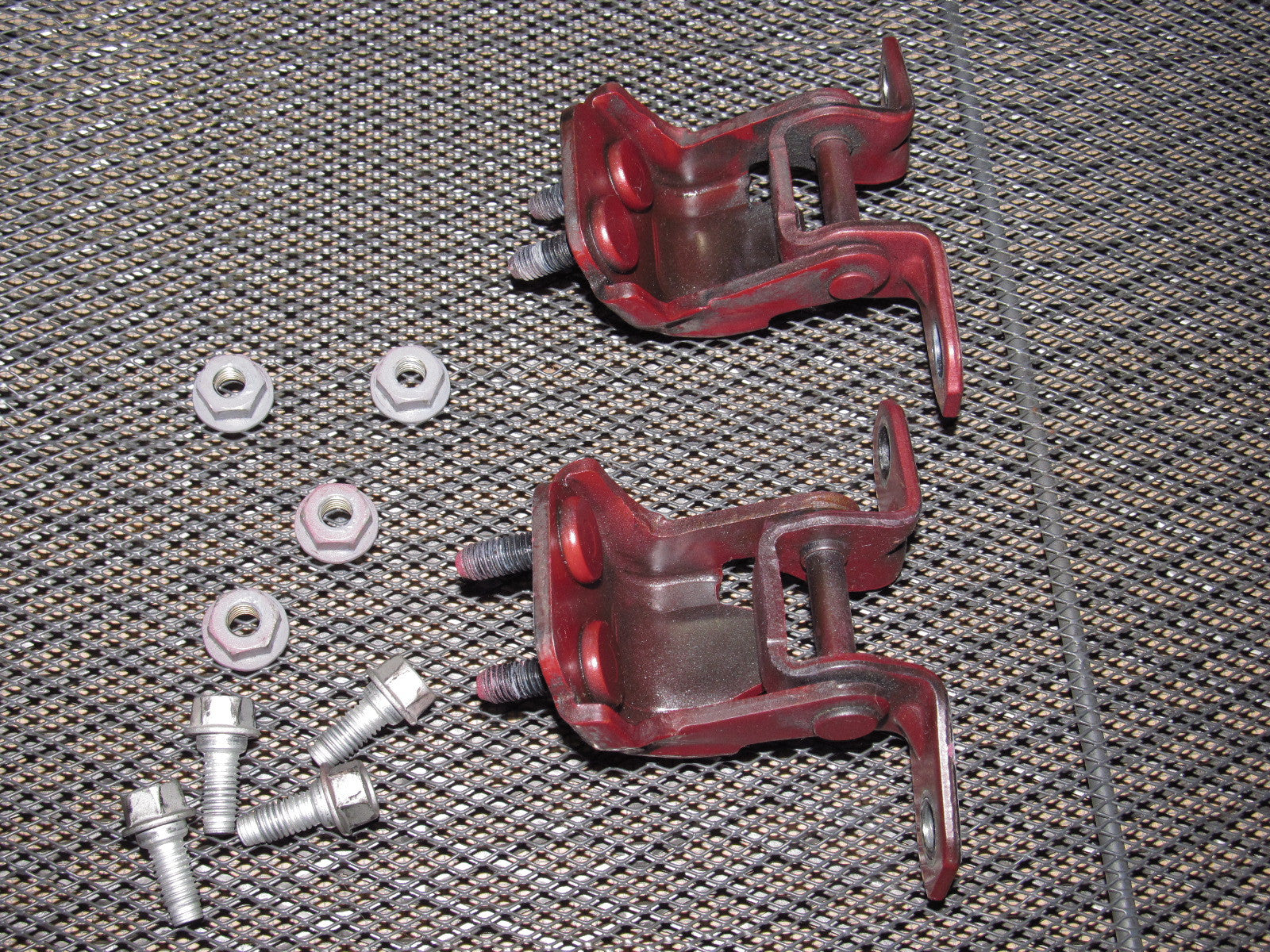 04 05 06 07 08 Mazda RX8 OEM Rear Door Hinges - Left Set