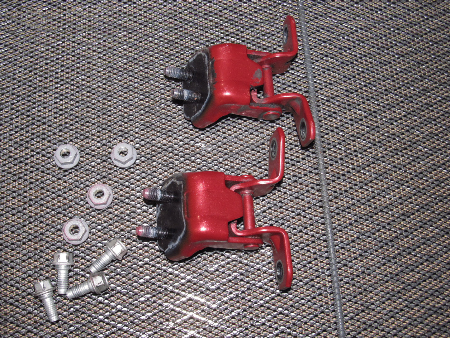 04 05 06 07 08 Mazda RX8 OEM Rear Door Hinges - Left Set