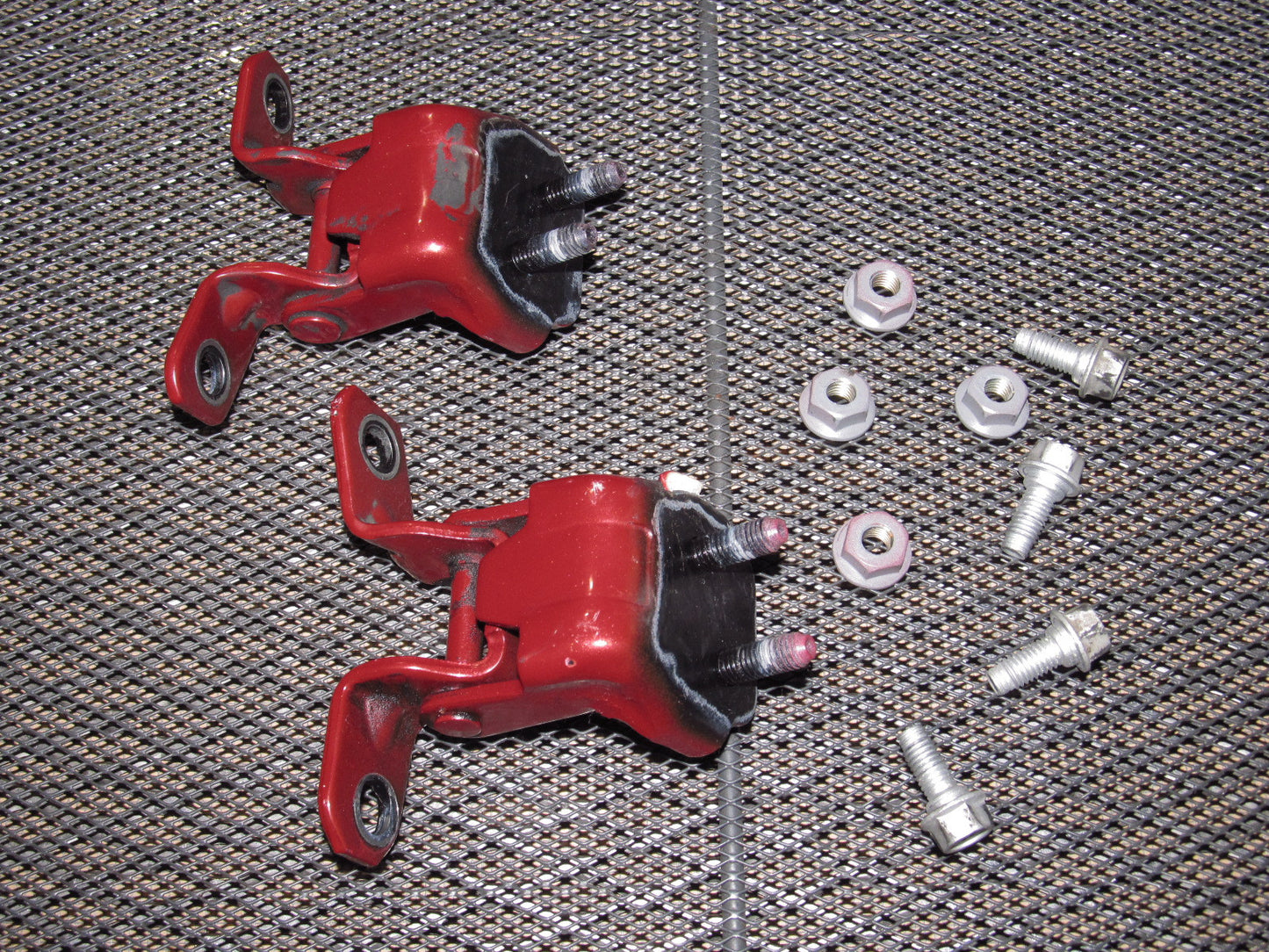 04 05 06 07 08 Mazda RX8 OEM Rear Door Hinges - Right Set