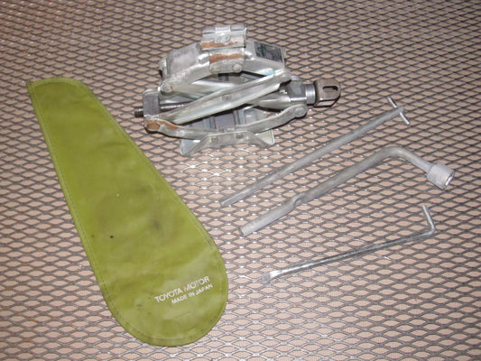 85 86 Toyota MR2 OEM Wheel Jack Pouch & Tools