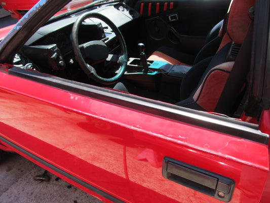 85 86 Toyota MR2 OEM Exterior Window Guide Moulding - Left