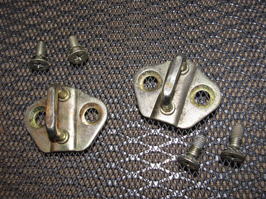 84 85 Mazda RX7 OEM Door Latch Striker - Set