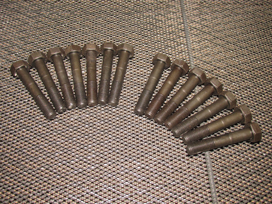 86 87 88 Toyota Supra 7MGE OEM Crankshaft Main Bearing Cap Mounting Bolt Set
