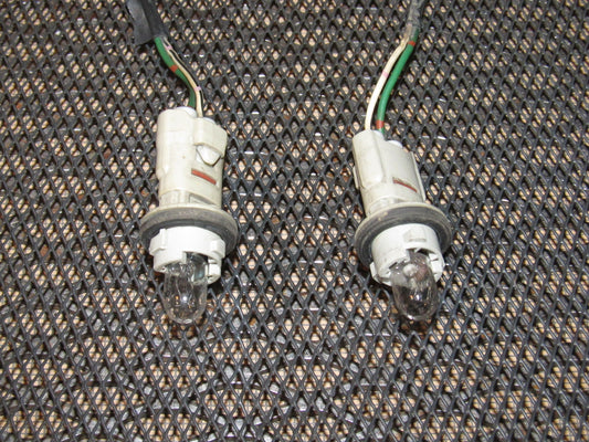 85 86 Toyota MR2 OEM Front Side Marker Bulb Socket & Pigtail Harness