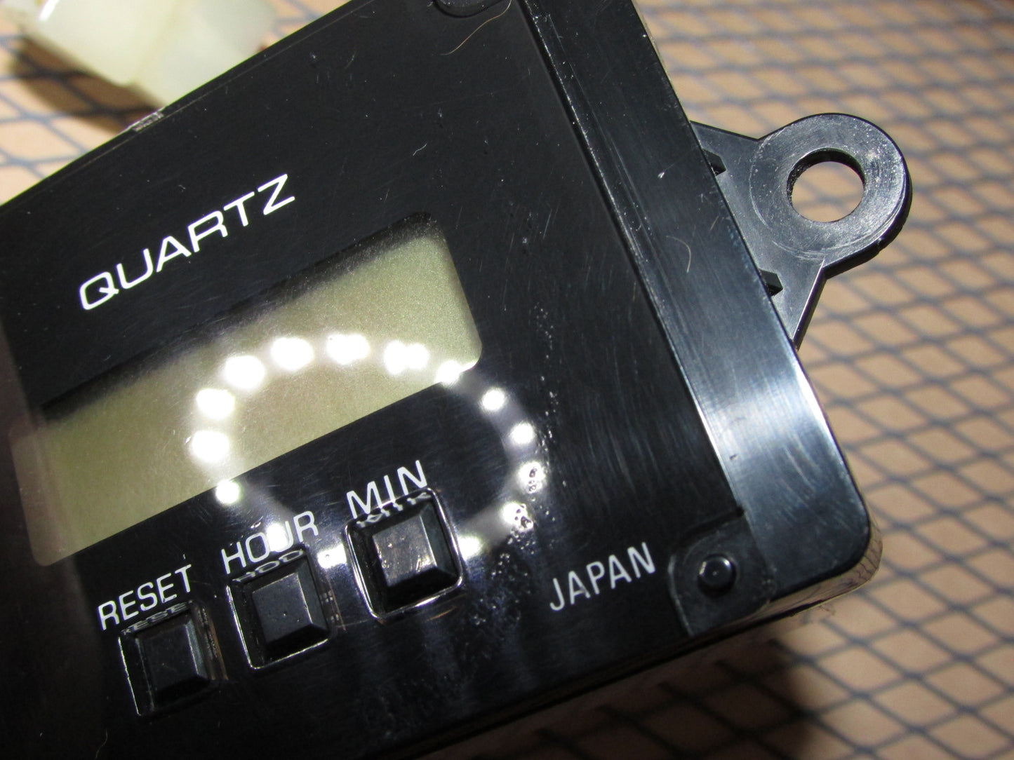 84 85 Mazda RX7 OEM Dash Quartz Digital Clock Unit