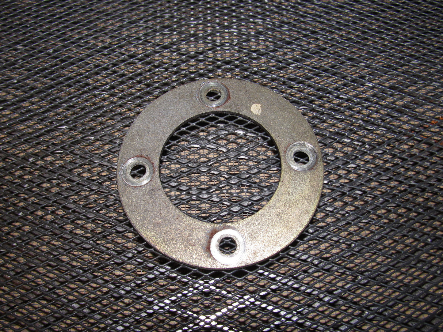 84 85 Mazda RX7 OEM 12A Eccentric Shaft & Pulley Mounting Plate